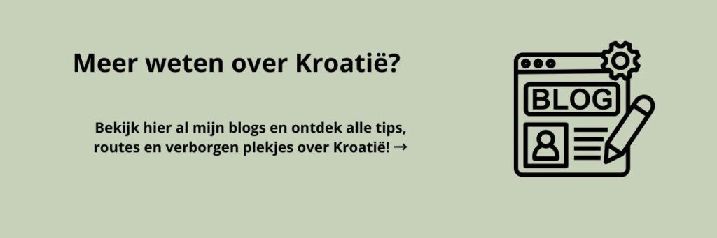 Banner met link naar alle blogs, reistips, routes en verborgen plekjes in Kroatië van Dewereldverkenner.nl