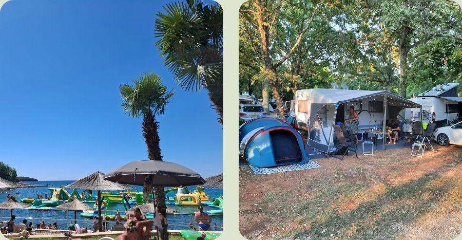 Een gezellige gezinscamping en strand als ideale uitvalbasis voor bezienswaardigheden in Istrië